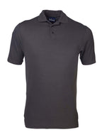 Mens Lancaster Pique Golf Shirt - Charcoal