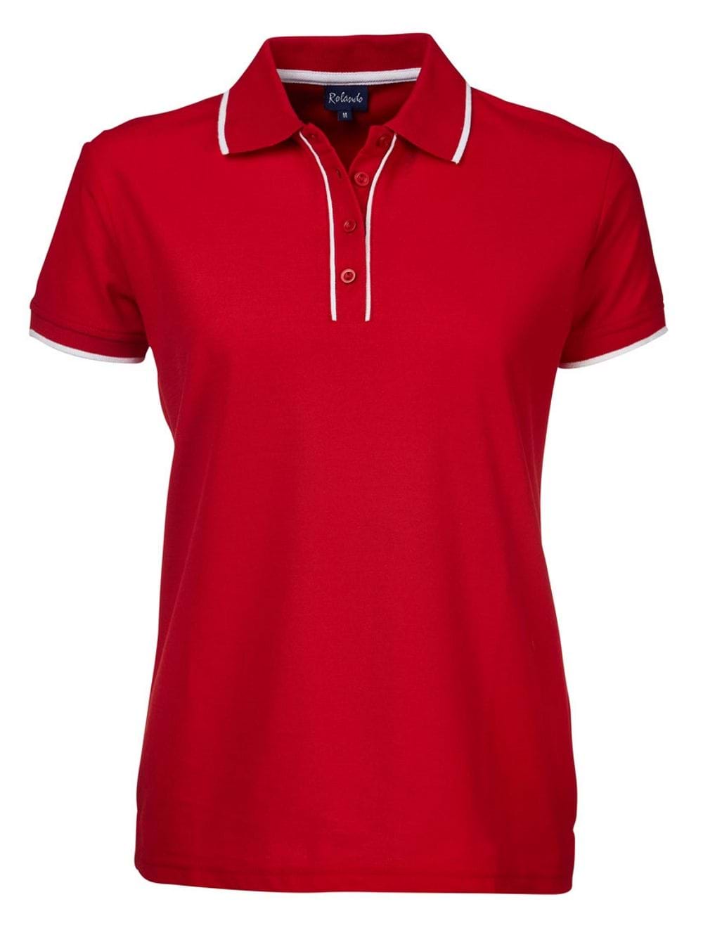 Ladies Ashton Golf Shirt - Red
