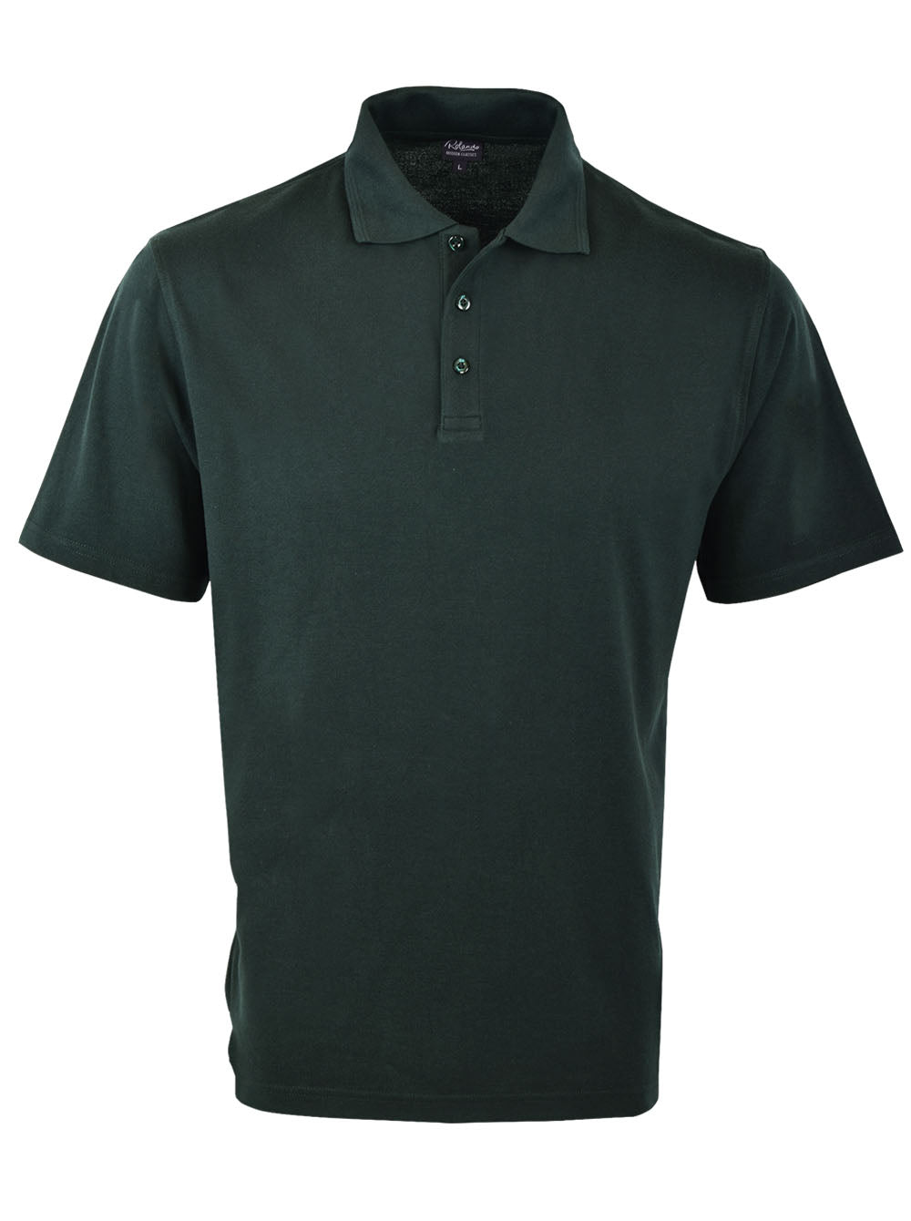 Mens Lancaster Pique Golf Shirt - Hunter Green