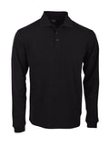 Unisex Oakley L/S Piqué Golf Shirt - Black